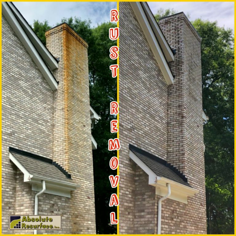 Chimney exterior cleaning