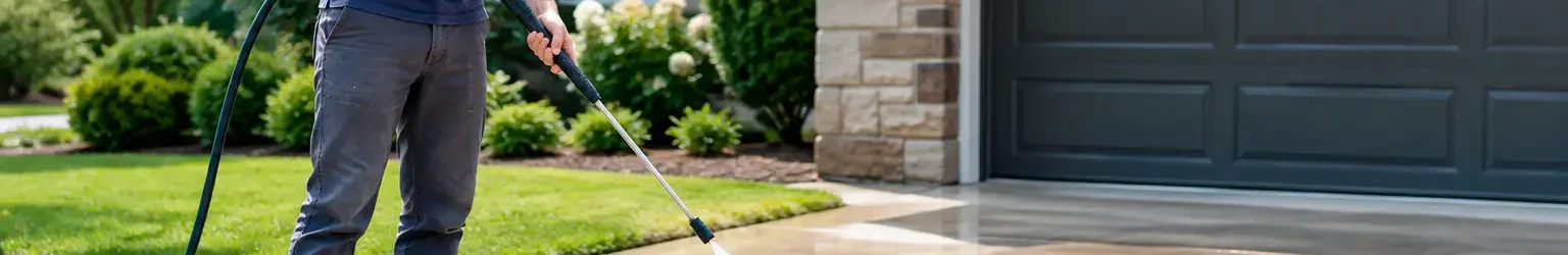 Driveway Pressure Washing That Protects Concrete