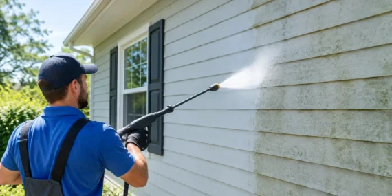 House Softwash for Cleaner, Safer Siding