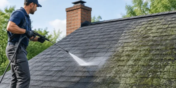Roof Algae Cleaning That Protects Your Home